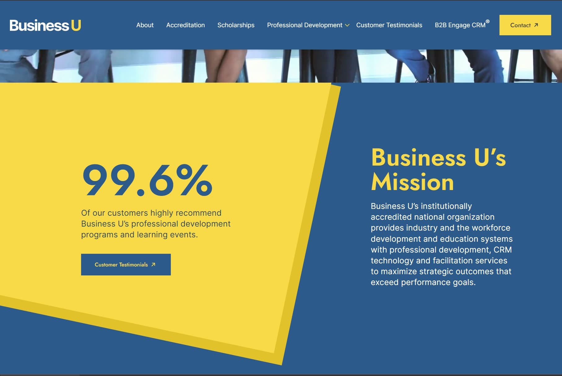 Business U project screenshot